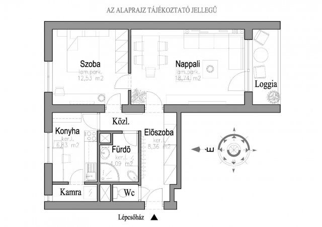 Eladó téglalakás, Hódmezővásárhelyen 44 M Ft, 2 szobás