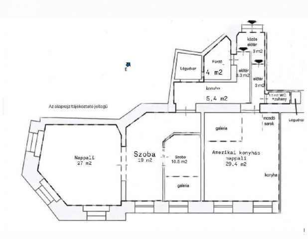 Eladó téglalakás, Budapesten, VIII. kerületben 100 M Ft