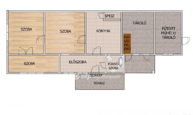 Eladó családi ház, Csongrádon 45 M Ft, 2+1 szobás