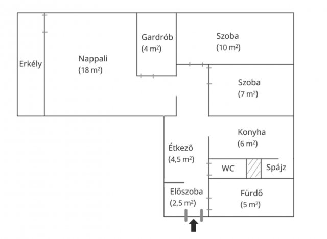 Eladó téglalakás, Szombathelyen 45.99 M Ft, 3+1 szobás