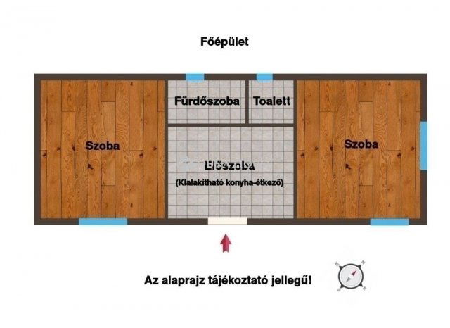 Eladó családi ház, Vecsésen 108 M Ft, 2 szobás