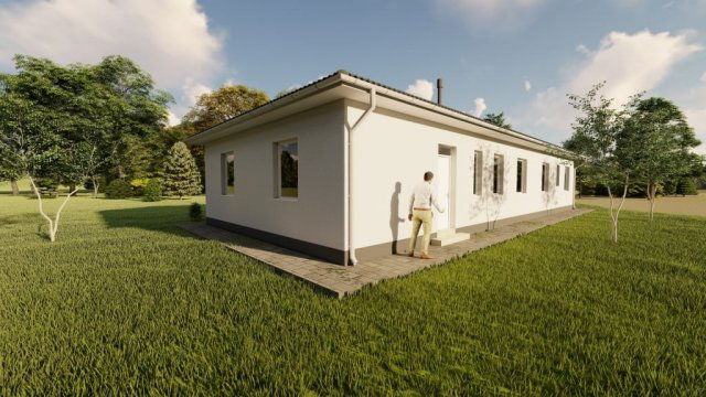 Eladó ikerház, Helvécián 73 M Ft, 4 szobás