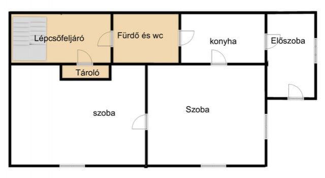 Eladó családi ház, Csömörön 33 M Ft, 2 szobás