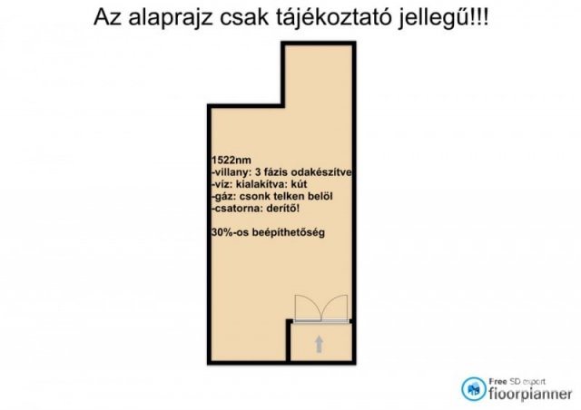 Eladó telek, Hódmezővásárhelyen 12 M Ft / költözzbe.hu