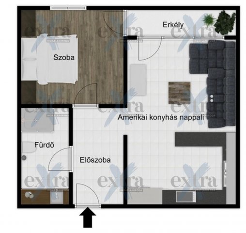 Kiadó téglalakás, albérlet, Szegeden 220 E Ft / hó, 2 szobás