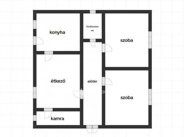 Eladó családi ház, Rábapatonán 39.5 M Ft, 2 szobás