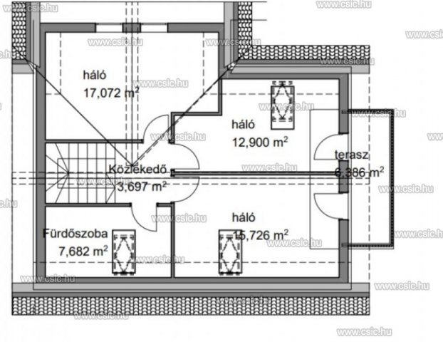 Eladó családi ház, Leányfaluban 134.9 M Ft, 5 szobás