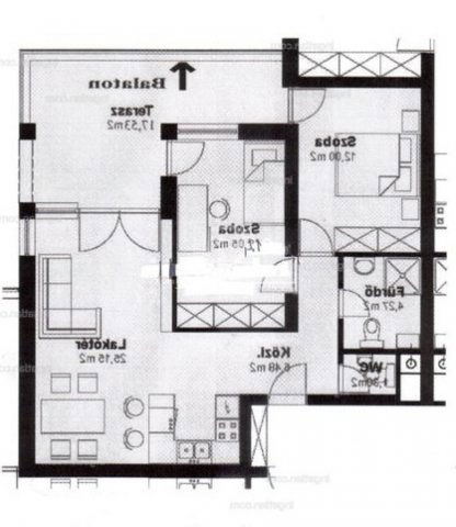 Eladó téglalakás, Siófokon 160 M Ft, 2+1 szobás