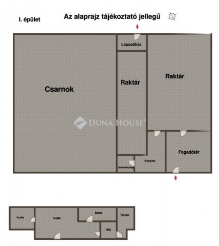Eladó ipari ingatlan, Vácon 650 M Ft / költözzbe.hu