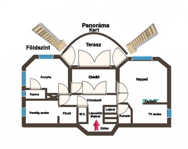 Eladó családi ház, Budapesten, II. kerületben 381.982 M Ft