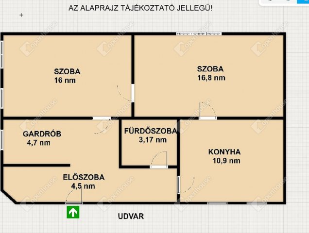 Eladó családi ház, Szegeden 44.99 M Ft, 2 szobás
