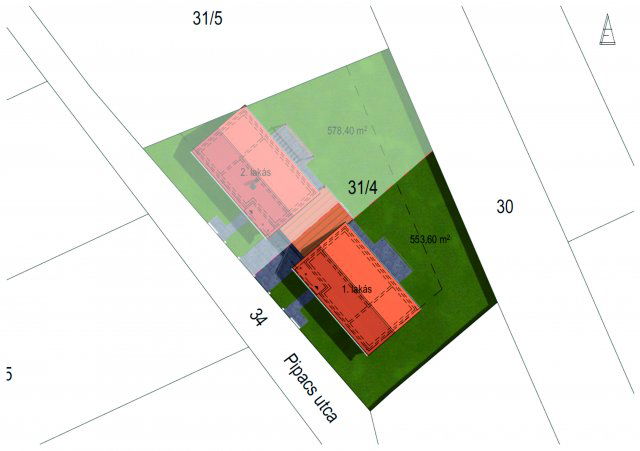 Eladó ikerház, Sén 81.99 M Ft, 4 szobás / költözzbe.hu