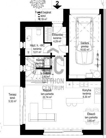 Eladó ikerház, Budapesten, X. kerületben 159.9 M Ft, 4 szobás