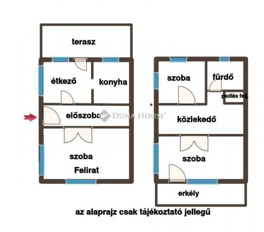 Eladó ikerház, Vácon 85 M Ft, 3 szobás / költözzbe.hu