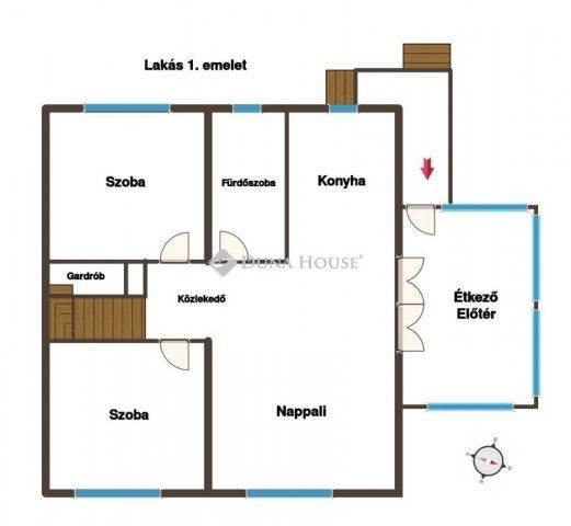 Eladó ikerház, Budapesten, XXI. kerületben 134.9 M Ft, 5 szobás