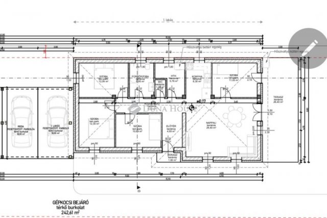 Eladó ikerház, Újhartyánon 114.99 M Ft, 5 szobás