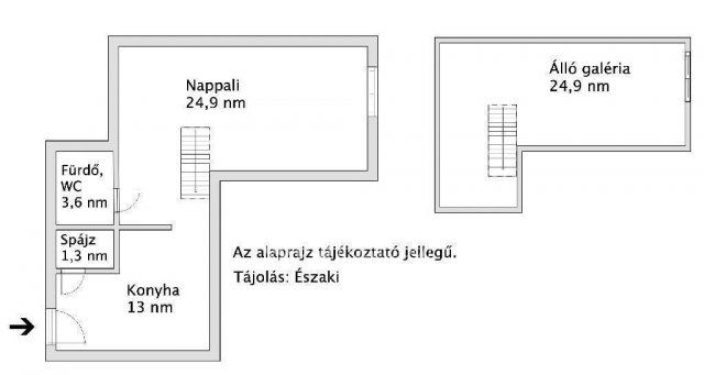Eladó téglalakás, Budapesten, VIII. kerületben 44.9 M Ft