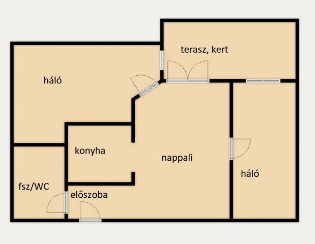 Eladó téglalakás, Budapesten, VIII. kerületben, Ciprus utcában