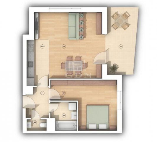 Eladó téglalakás, Budapesten, XIV. kerületben 108 M Ft, 2 szobás