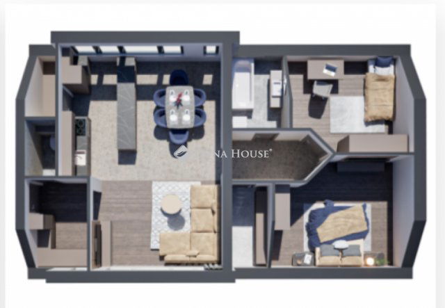 Eladó téglalakás, Kecskeméten 95.3 M Ft, 3 szobás