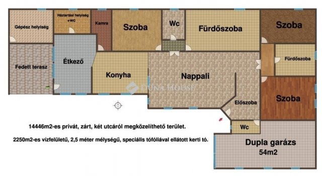 Eladó családi ház, Kecskeméten 450 M Ft, 4 szobás