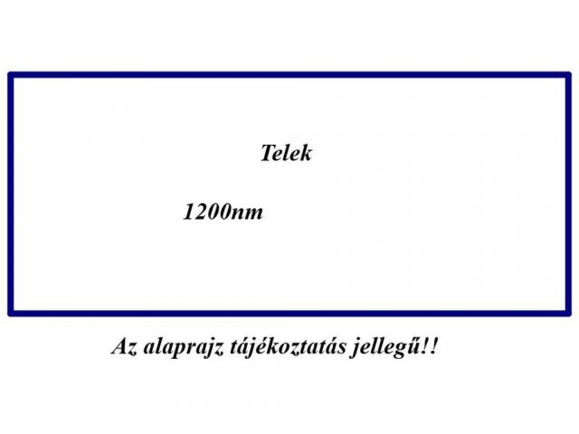 Eladó telek, Tiszagyendán 1.5 M Ft / költözzbe.hu