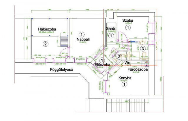 Eladó téglalakás, Budapesten, VI. kerületben 114.9 M Ft