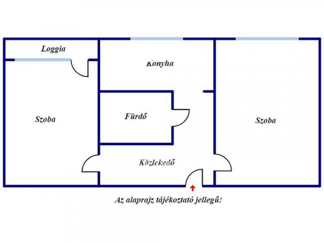 Eladó panellakás, Szegeden 47.5 M Ft, 2 szobás