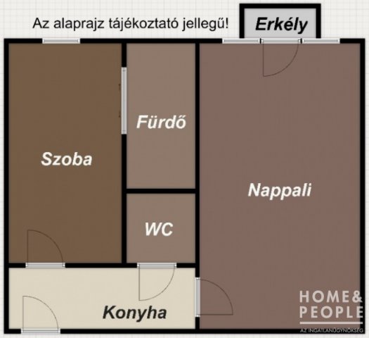 Eladó téglalakás, Szegeden 13 M Ft, 2 szobás