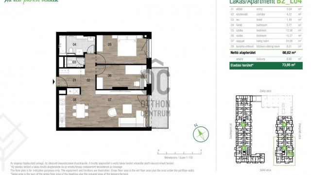 Eladó téglalakás, Budapesten, XIII. kerületben 135.081 M Ft