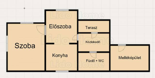 Eladó családi ház, Kisbajomon 6.99 M Ft, 2+1 szobás