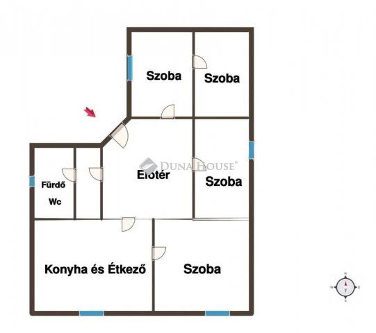 Eladó családi ház, Kisteleken 38 M Ft, 3 szobás