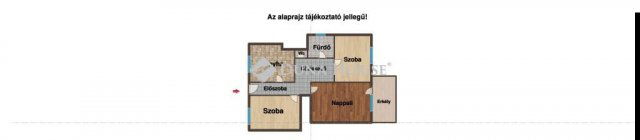 Eladó téglalakás, Veszprémben 63 M Ft, 3 szobás