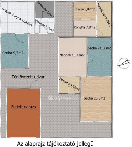 Eladó családi ház, Budapesten, XX. kerületben 98.5 M Ft