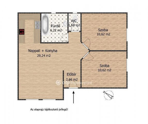 Eladó ikerház, Szigethalmon 76.9 M Ft, 1+2 szobás