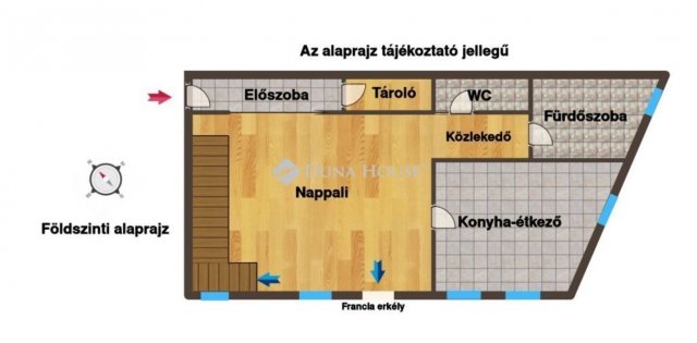 Eladó téglalakás, Hódmezővásárhelyen 59 M Ft, 3 szobás