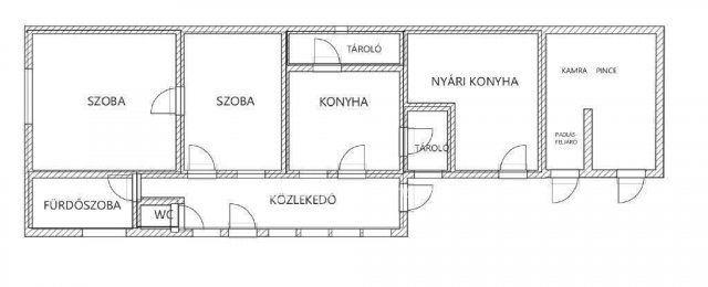 Eladó családi ház, Csongrádon 14.9 M Ft, 2 szobás