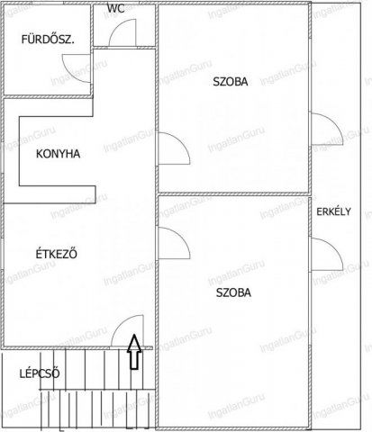 Eladó családi ház, Kecskeméten 46.9 M Ft, 2 szobás