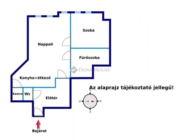 Eladó téglalakás, Zalaegerszegen 39.99 M Ft, 2 szobás