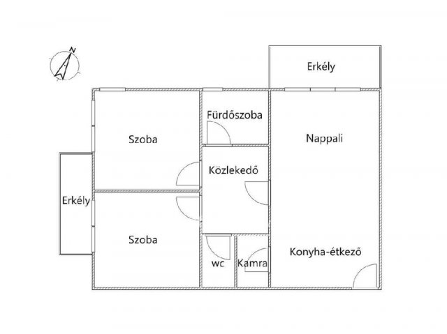 Eladó téglalakás, Egerben 91.25 M Ft, 3 szobás