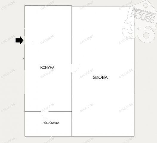 Eladó családi ház, Kecskeméten 28 M Ft, 1 szobás