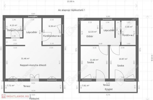 Eladó családi ház, Monorierdőn 49 M Ft, 3 szobás