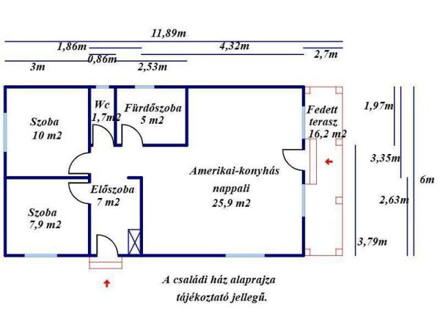 Eladó családi ház, Kecskeméten 58 M Ft, 3 szobás