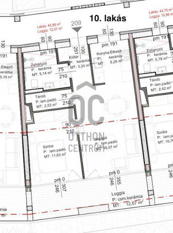 Eladó téglalakás, Debrecenben 72.816 M Ft, 2 szobás