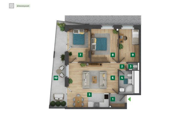 Eladó téglalakás, XIII. kerületben, Jakab József utcában