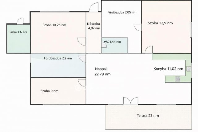 Eladó ikerház, Halásztelken 154 M Ft, 4 szobás