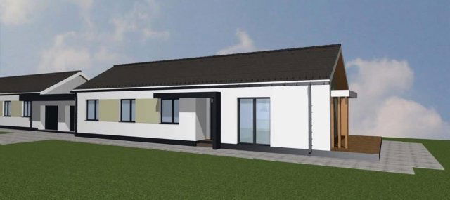 Eladó ikerház, Nyírpazonyon 75 M Ft, 3 szobás