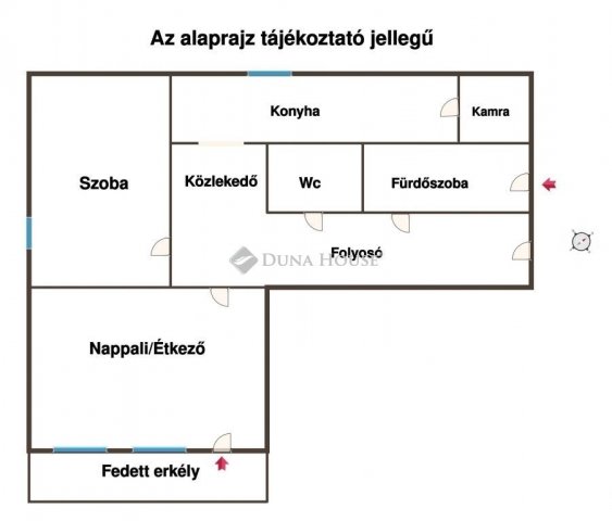 Eladó téglalakás, Dabason 62.9 M Ft, 2 szobás