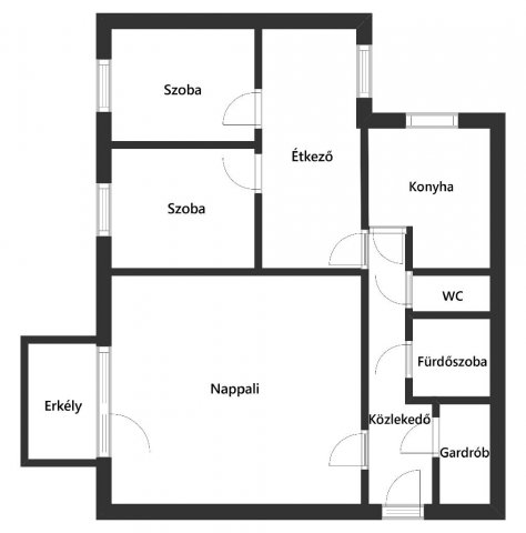 Eladó panellakás, Budapesten, XVII. kerületben 63.9 M Ft