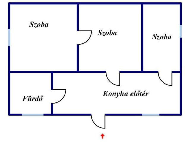 Eladó családi ház, Újszászon 14.9 M Ft, 2 szobás